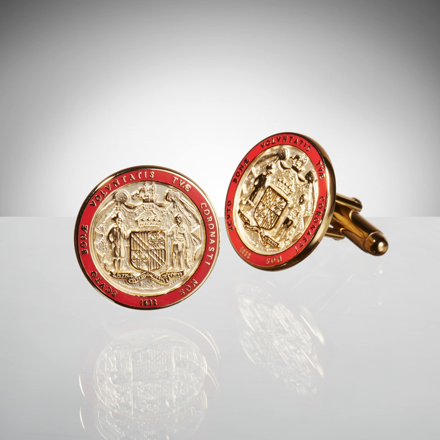 Maryland State Seal Cuff Links