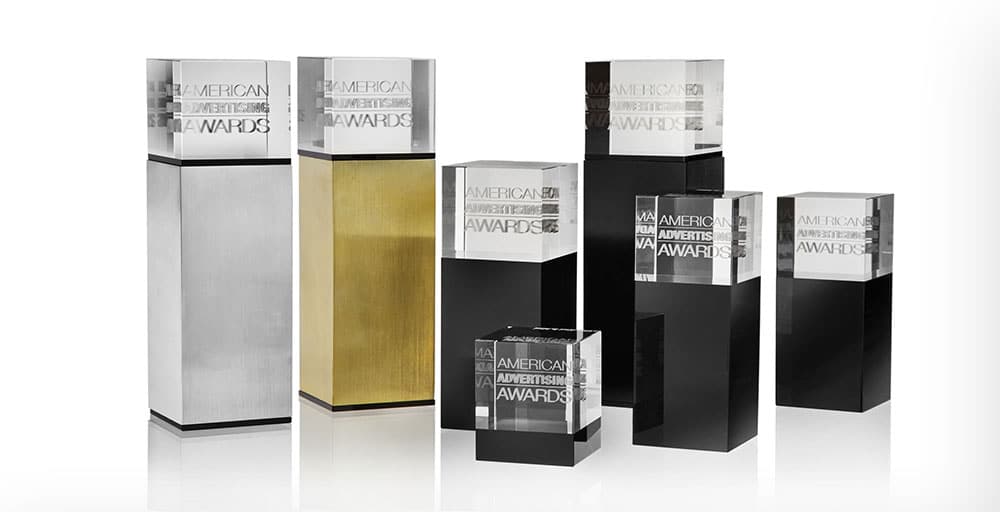 AMERICAN ADVERTISING FEDERATION – Custom Recognition Trophies Manufacturer