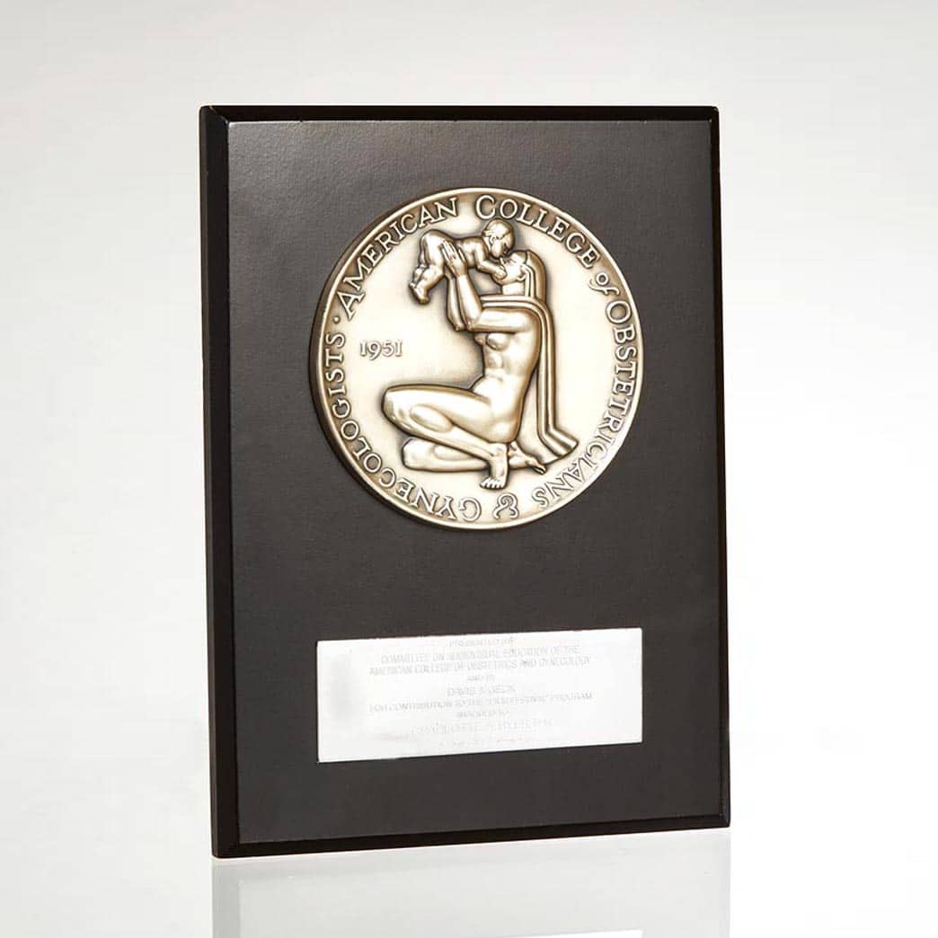 American College of Obstetrics and Gynecologists Medallion