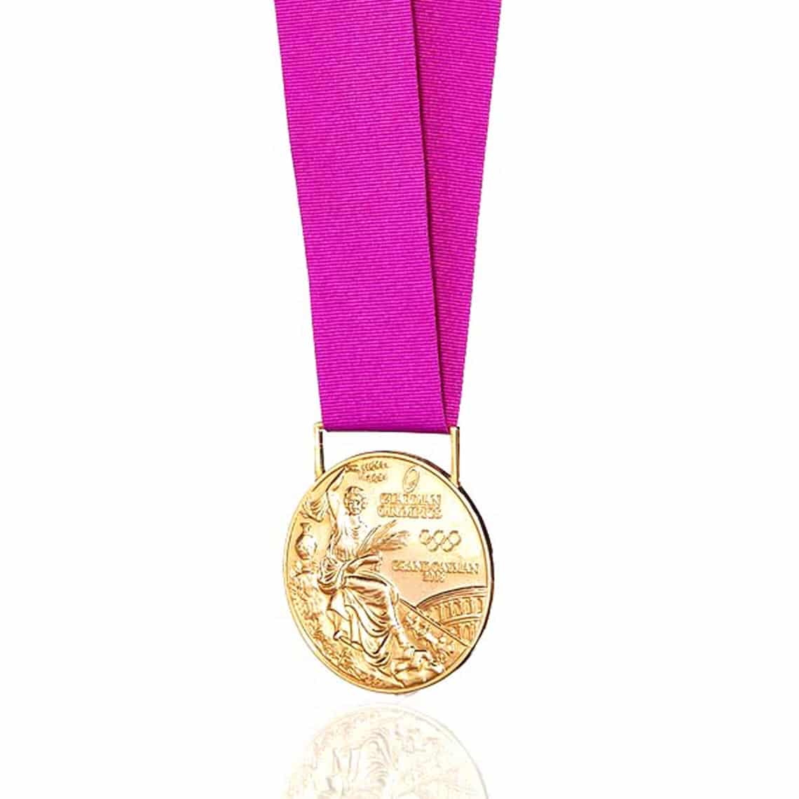 Gold Olympic Style Medal