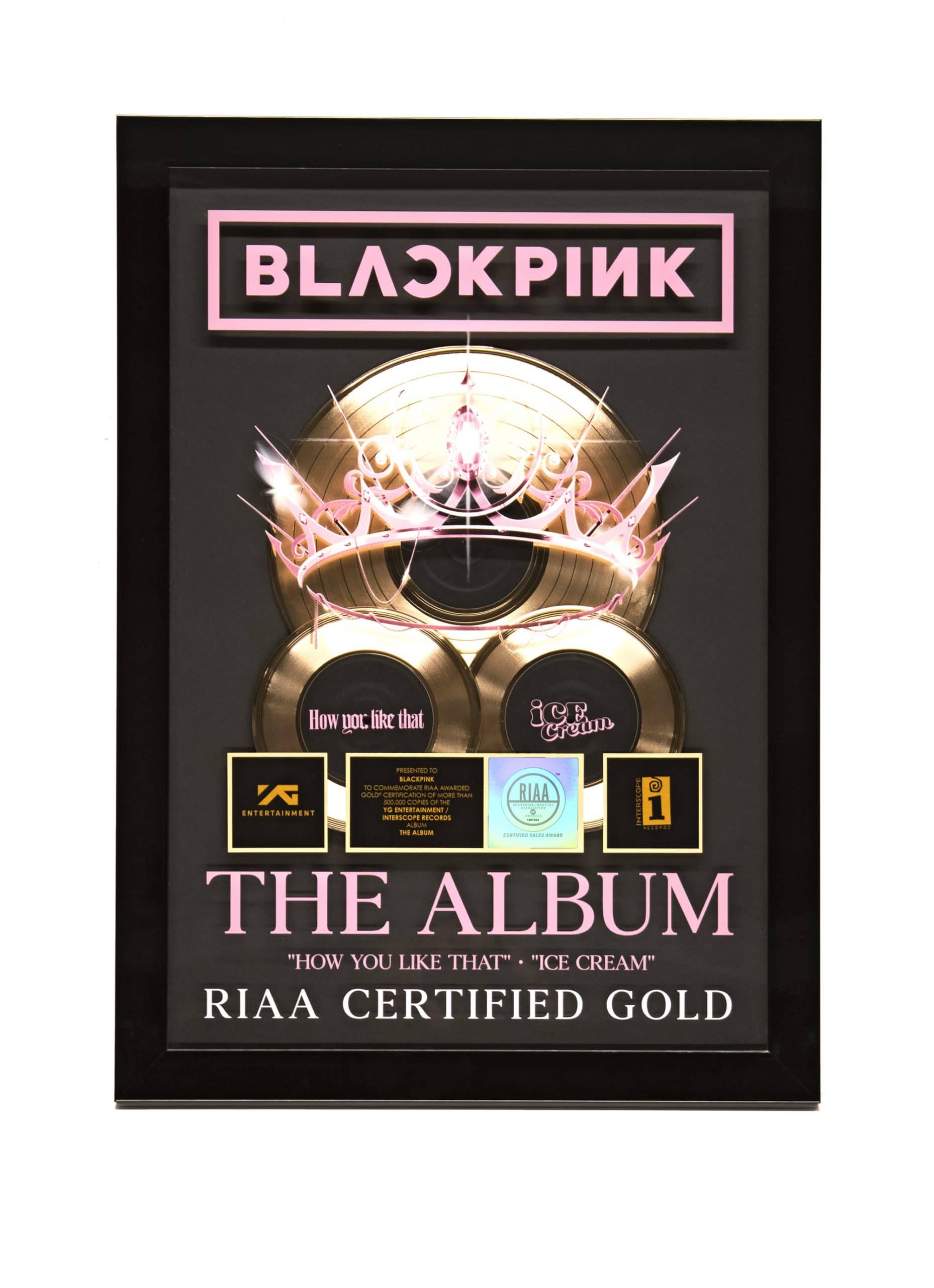 BlackPink The Album scaled music awards