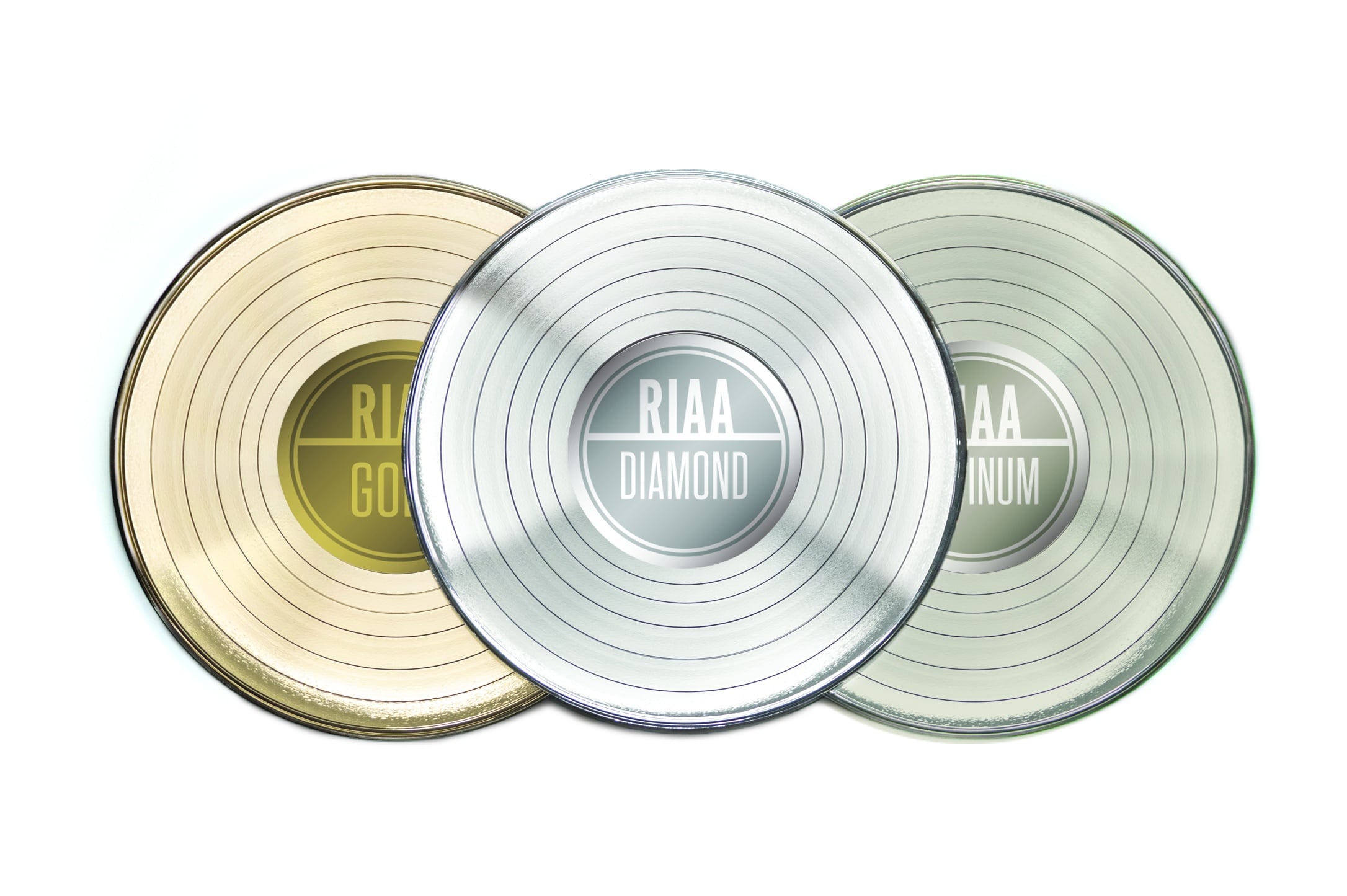 Custom RIAA Award Designer – Gold, Platinum & Diamond RIAA plaques